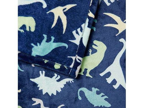 Kids Dinosaur Nap Set with Fleece Throw and Pillow - testpayments02