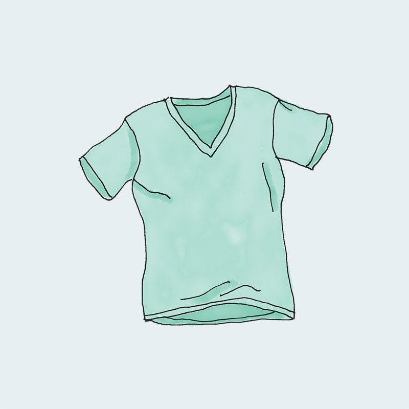 V-neck T-shirts!!!!